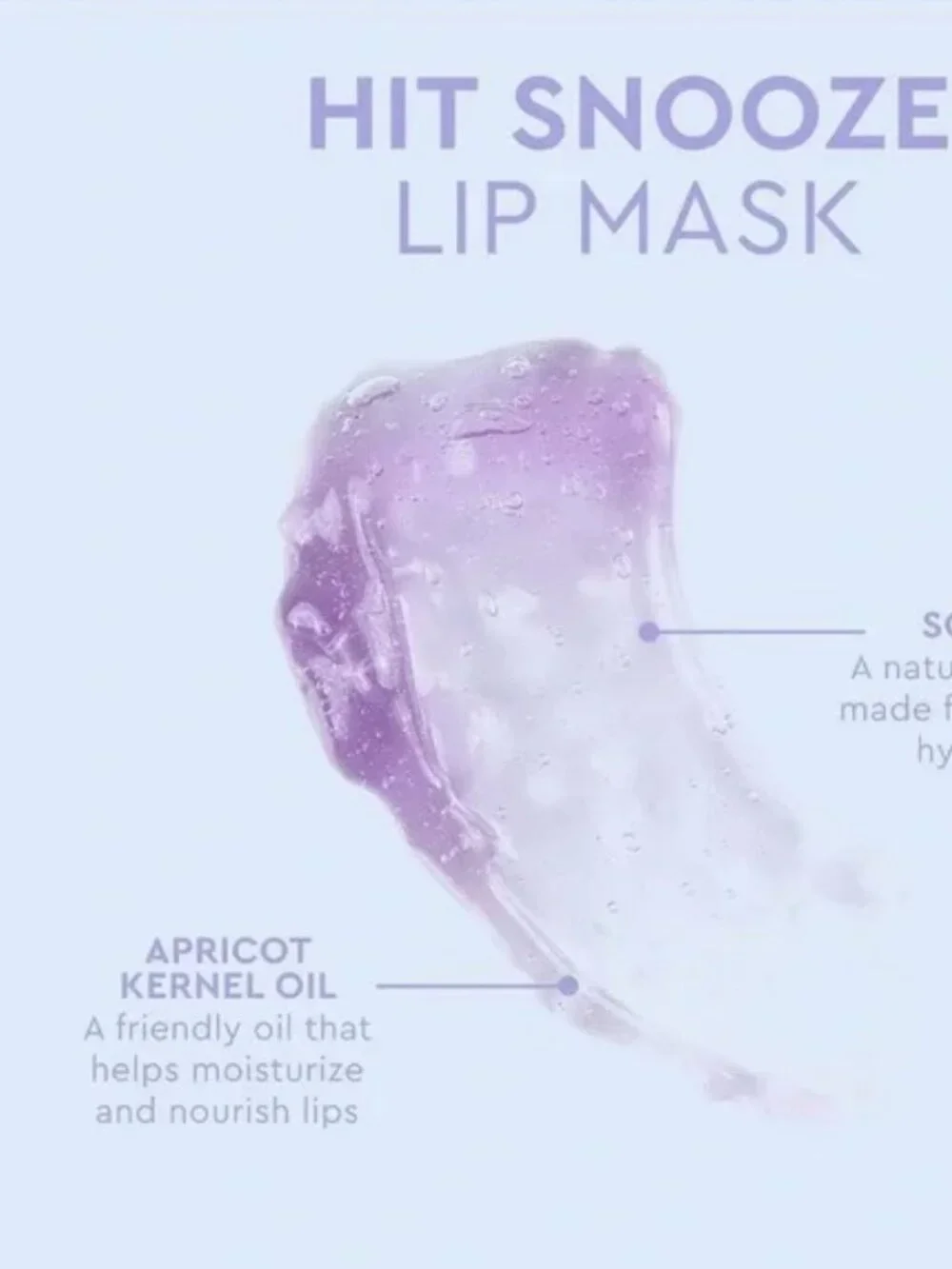 NEW! FLORENCE BY MILLS and ELF LIP MASK HIT SNOOZE Bundle 10.5+4.4g